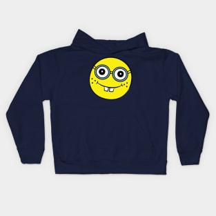 Nanalan cute face peepo Kids Hoodie